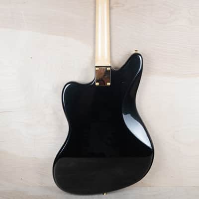 Fender 2025 Collection Traditional '60s Jaguar MIJ 2026 Black Pearl Sparkle with Matching Headstock w/ Gig Bag image 3