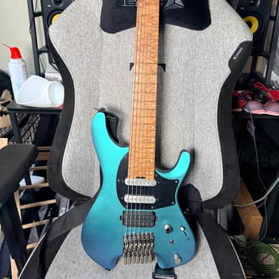Ibanez Q547-BMM Quest Standard 2023 - Present - Blue Chameleon Metallic Matte image 2