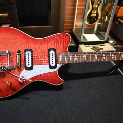 Powers Electric A-Type Select Maple PF42 CamTail - Cosmo Red #B426 image 2