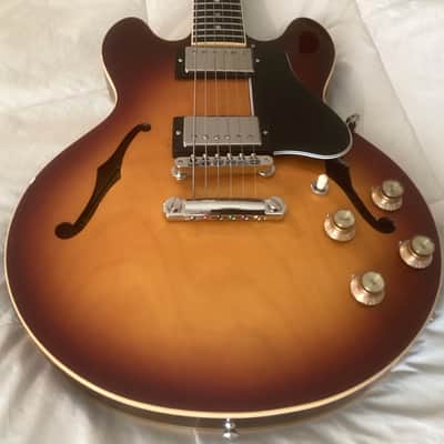 Gibson ES-339 Memphis 2019 - Gloss Light Caramel Burst image 5