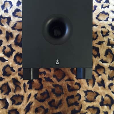 Yamaha HS10W Powered 120W 8" Studio Subwoofer image 1