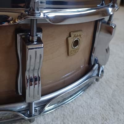 Ludwig LS401 Classic Maple 5x14" 10-Lug Snare Drum 1998 - Present - Natural Maple Lacquer image 10