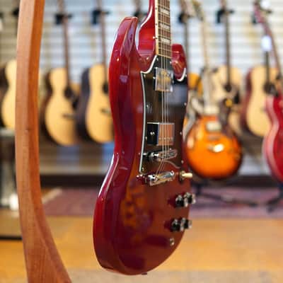 Gibson SG Standard Electric Guitar 2023 Heritage Cherry w/Hard Case image 2