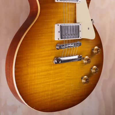 Gibson Custom Shop 1959 Les Paul Reissue ML Light Aged in Golden Poppy Burst image 2