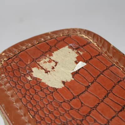 1950's Gibson LG-Style 'Alligator' Softshell Case Brown image 8