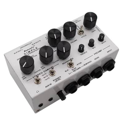 Demonfx SIMPLE DI Box Effect Pedal Preamp Simulator,Power Amp Simplifier Pedal Stereo Cab Simulator for Electric Guitar image 5