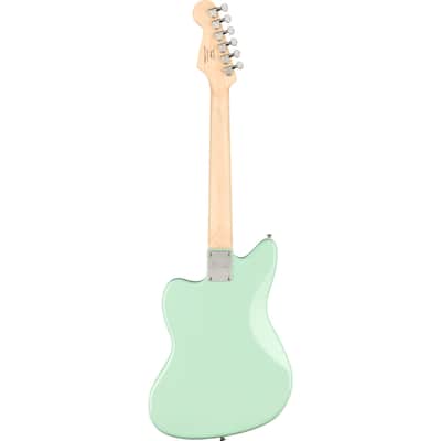 Squier Mini Jazzmaster HH Short-Scale Electric Guitar - Maple Fingerboard, Surf Green image 2