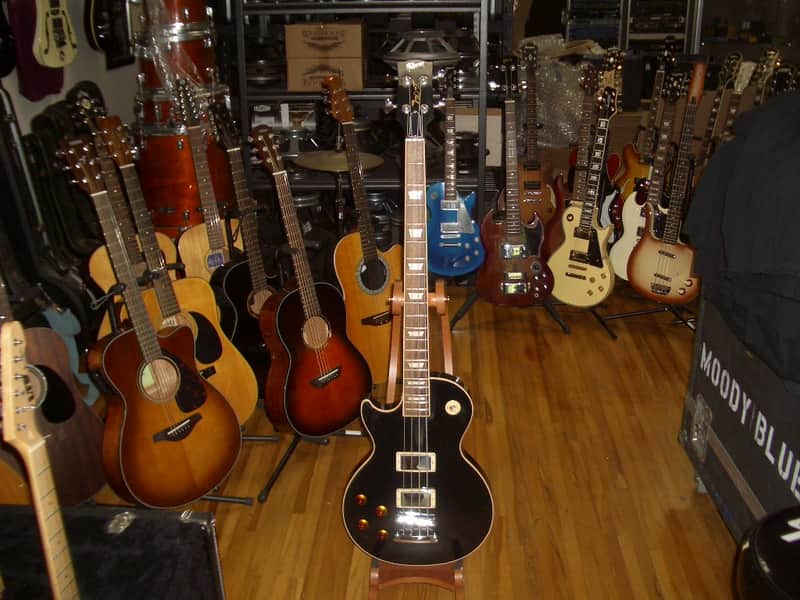 Gibson LPB-3 Lefty 2013 - Black image 1