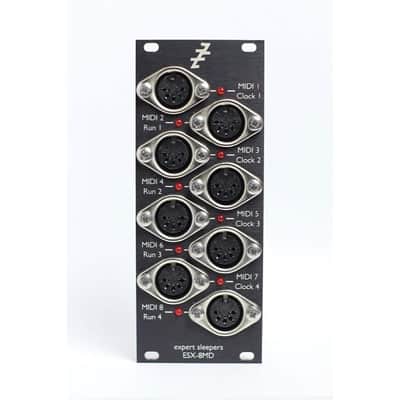 Expert Sleepers ESX-8MD MIDI/DIN Sync Eurorack Expander Module (MK2) image 8