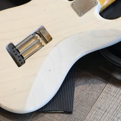 K-Line Springfield Electric Guitar Blonde Relic + OGB image 16