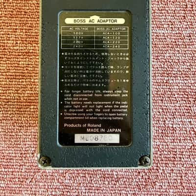 Boss GE-7 Equalizer (Black Label) 1990 - Grey image 3