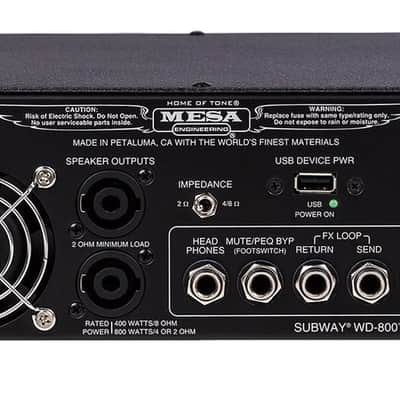 Immagine Used Mesa Boogie Subway WD-800 - 2