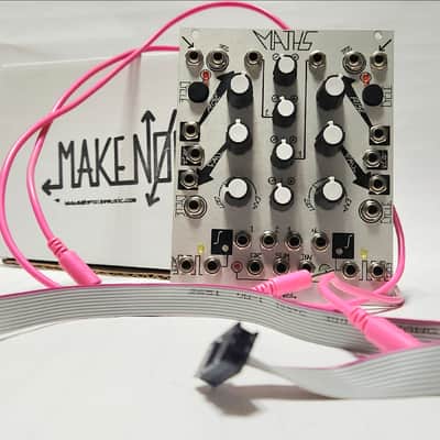 Make Noise Maths Module 2019 - Present - Silver Used Once, Tested, Original Box + Ribbon Cable + Extras image 1