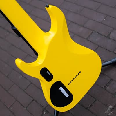 ESP LTD SC-608 Limited Edition Stephen Carpenter Signature - Chiquita Yellow image 8