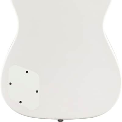 Fender Jim Adkins JA-90 Telecaster Thinline Electric Guitar. Laurel FB, White image 3