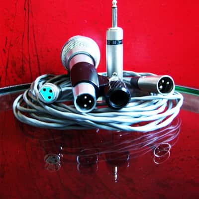 Vintage 1970's Electro-Voice 672A Handheld Cardioid Dynamic Microphone with Switch Low Z & accessories 671A 672 image 12