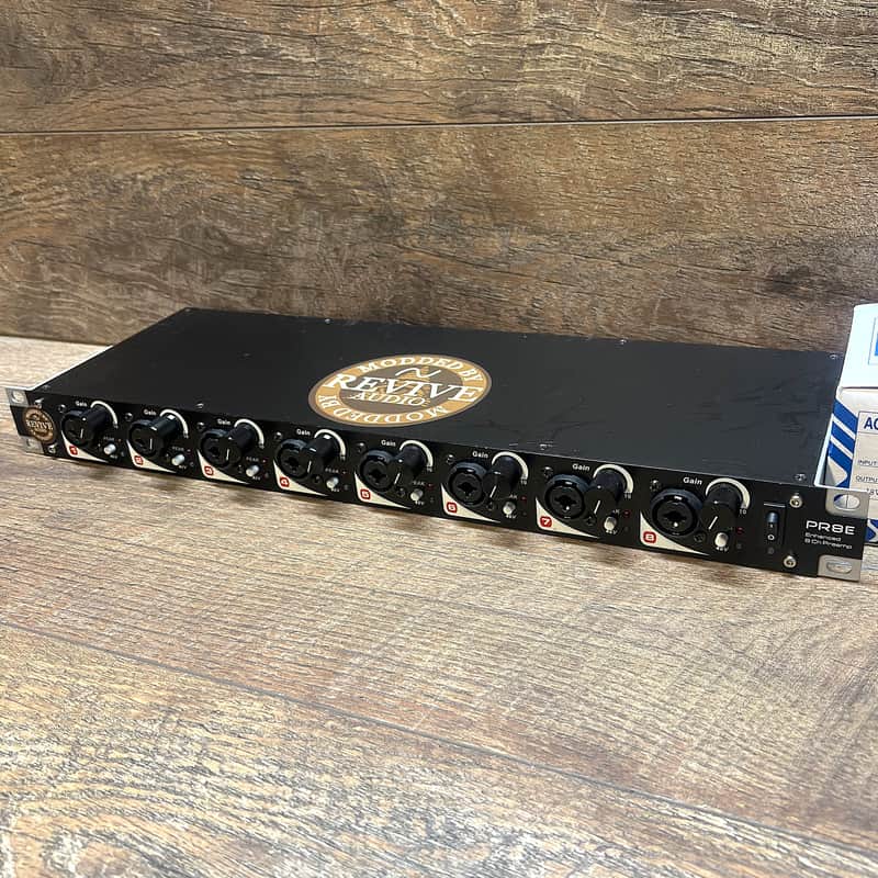 Revive Audio Modified: SM Pro Audio PR8e 8-Channel mic preamp image 1