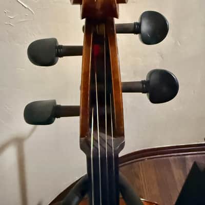 Krutz 430 4/4 2023 - Seasoned spruce top, seasoned maple back and ribs, ebony fittings, and a shaded oil varnish image 12