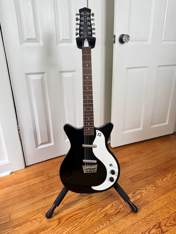 Danelectro Vintage 12-String 2010 - Present - Black image 1