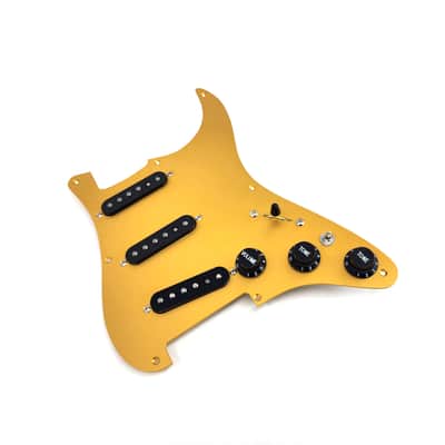 Carparelli 9-Way Strat Wiring Mod – Fully Loaded Pickguard, Vintage Single Coils, CTS Pots image 6