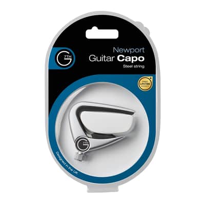 G7 Th Newport 6 String Silver Capo image 2