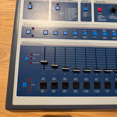 E-MU Systems SP-12 8-Voice Drum Sampler 1985 - 1987 - Blue image 8