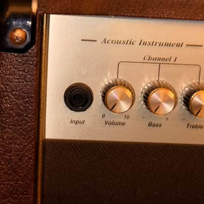 Marshall a-50 Acoustic Amp - Brown Tolex image 3