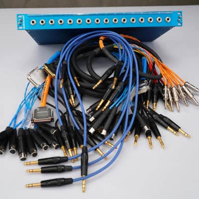 Switchcraft PT16TRS2DB25 1/4" TRS - DB25 Panel w/ Mogami Gold Cables! #58825 image 18