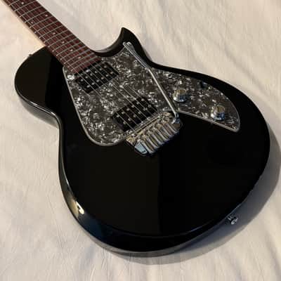 2010 Taylor SB1 Classic HH Tremolo Electric Guitar - Made in USA - Black - Free Pro Setup image 4