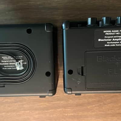 Blackstar Fly 3 Bass 3-Watt Mini Bass Combo/Cabinet Stereo Pack 2016 - 2020 - Black image 2