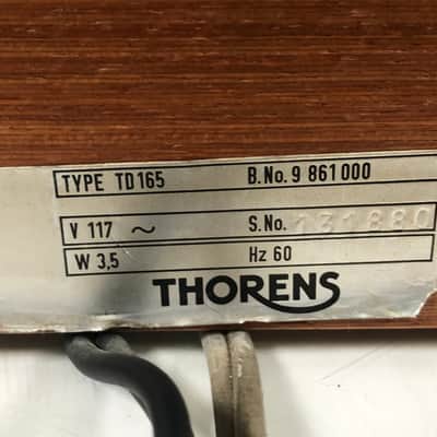 Thorens TD-165 Turntable w/ Shure Cartridge image 8