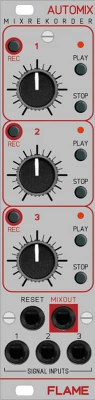 FLAME AUTOMIX 3 CHANNEL AUTOMATABLE MIXER : BRAND NEW :  [DETROIT MODULAR] image 1