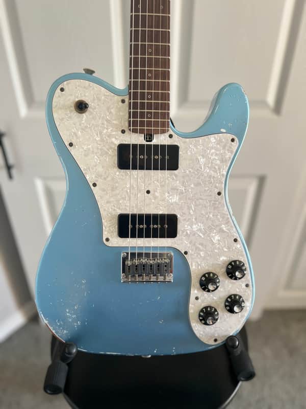 2019 Friedman Vintage T P90 Pelham Blue image 1