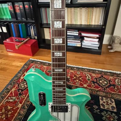 Eastwood Airline Map DLX Mid-2000s - Seafoam Green image 6