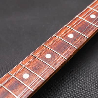 Vintage DEFIL Tosca 1987 Tobacco Sunburst Jaguar Shape image 12