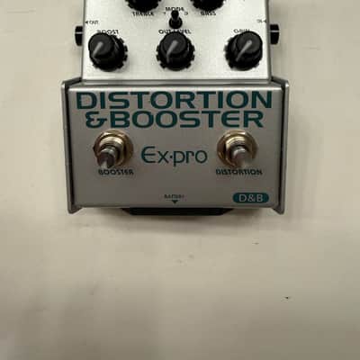 Ex Pro D&B Distortion Booster Boost Guitar Effect Pedal + Original Box image 2