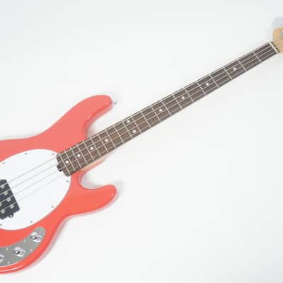 Sterling by MUSICMAN S.U.B. Ray4 FIESTA RED Active Preamp Bass SUB Series