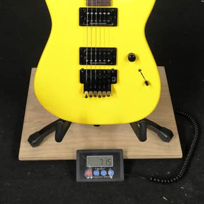 Charvel Custom Shop Usa Special Edition San Dimas Graffiti Yellow w/ Case image 10