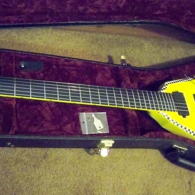 2008 Custom Shop Washburn Flying V HM WV548 USA Made Excellent Condition image 3