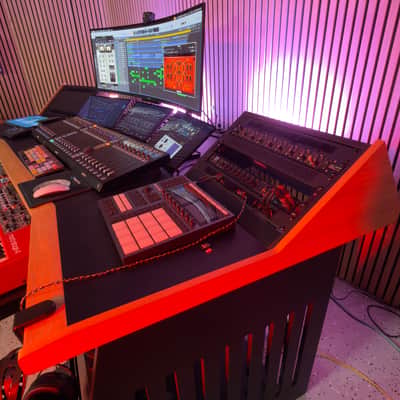Custom Recording Studio Desk - Acousta Producer 2026 - Black Matte image 4