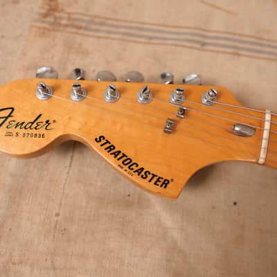 Fender Stratocaster Lefty 1982 - Black image 10