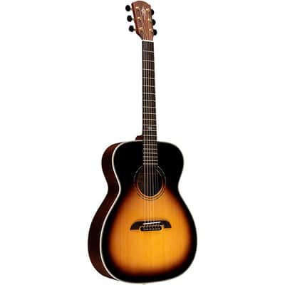 Alvarez Yairi FYM70 Herringbone Folk-OM Acoustic Guitar Regular Natural image 3