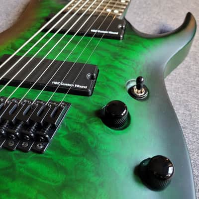Harley Benton MultiScale-8 NT QEB DLX 8 String image 4