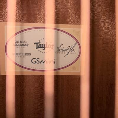 Taylor GS Mini Mahogany Left-Handed 2012 - Present - Natural image 3