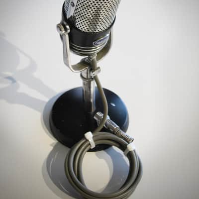 Calrad 500C Microphone Desk Mic with stand Circa-1960s-Chrome & Black` image 18