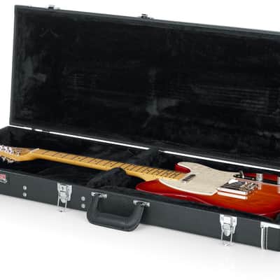 Gator - GW-ELECTRIC - Electric Guitar Deluxe Guitar Wood Case - Black (GW-ELECTRIC) image 18