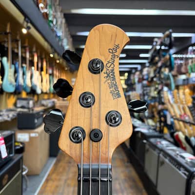Ernie Ball Music Man StingRay Special Bass Guitar Faded Vintage Sunburst w/Mono Case image 7