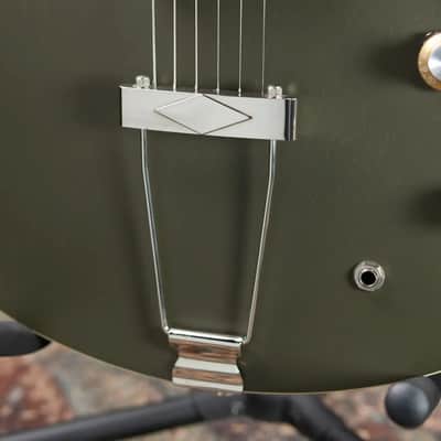 Epiphone Casino Worn Electric Guitar - Olive Drab with Gig Bag - Used image 12