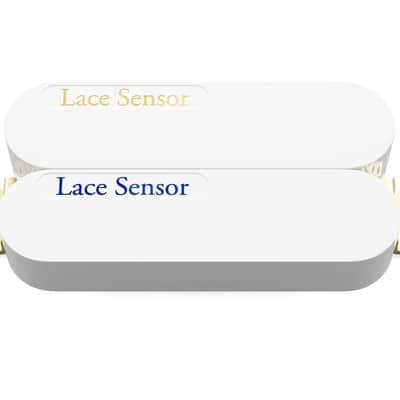 LACE Sensor Dually Humbucker (Blue/Gold) - White image 2