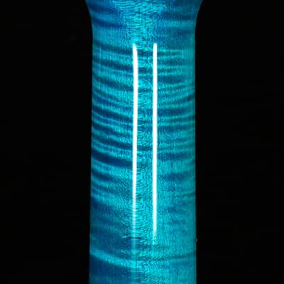 PRS Wood Library Willcutt Exclusive Special Semi-Hollow Quilt Maple Carroll Blue 10 Top (058) image 6